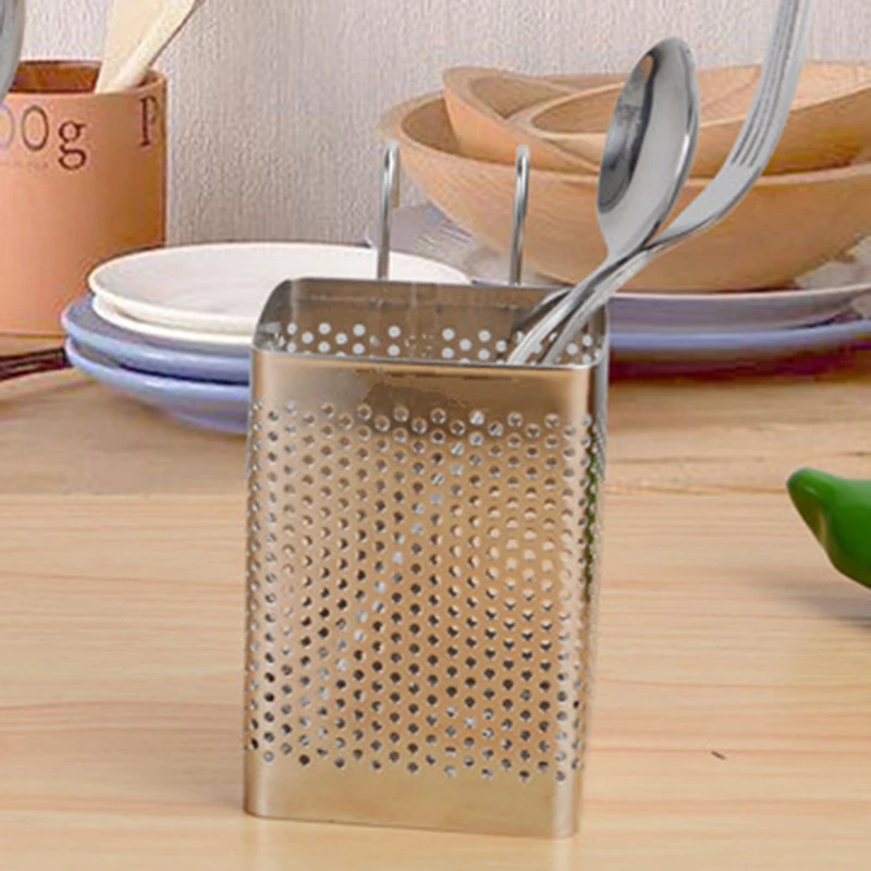 Кухонная утварь палочки для еды перфорированный держатель коробка с крючком