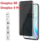 Антибликовое покрытие для Oneplus 9 Pro, изогнутое закаленное стекло, антишпионская пленка для Oneplus 9R
