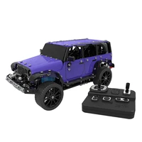 SW 004 Alloy Assembled Remote Control Car 1:16 Stainless Steel 4 Channel Remote Control Jeep 659PCS RC Car Model Home Decoration