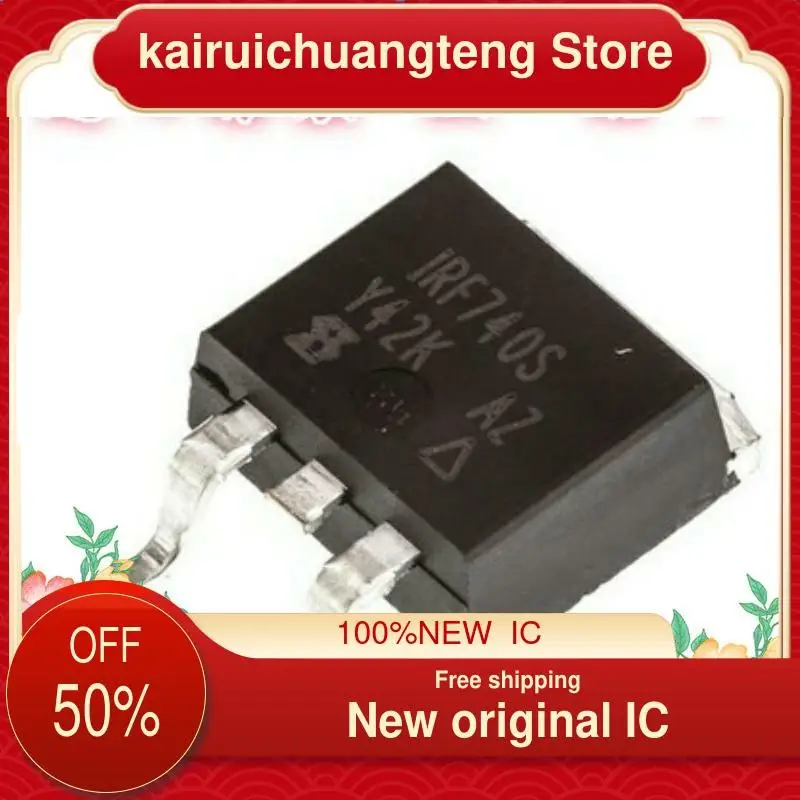 

(1 шт.) IRF740S TO-263 10A/400V новый оригинальный IC