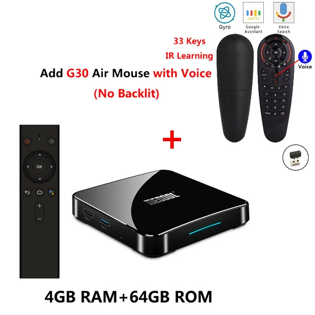 4G64G add g30s ТВ-приставка MECOOL KM3 A Android 9,0 2,4G/5G Dual Wifi Amlogic S905X2 100M LAN 4 Гб ram 64 Гб 128 ГБ EMMC tv box KM9 Pro 4 ГБ 32 ГБ - Цвет: 4G64G add g30s