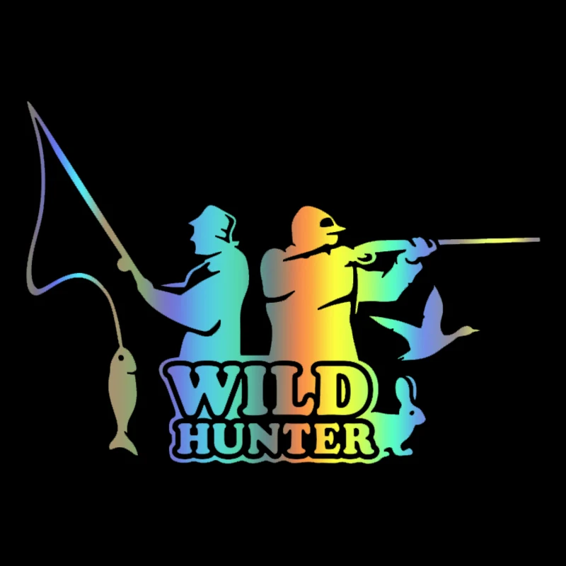 

40587# наклейки на авто Дикая охота водонепроницаемые наклейки на машину наклейка для авто автонаклейка стикер этикеты винила наклейки стайлинга автомобилей украшения на бампере автомобиля заднее стекло