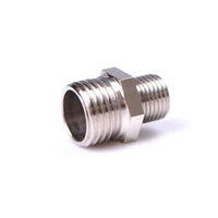 1 pcs 14 bsp male to 18 bsp male airbrush adaptor fitting connector for compressor airbrush hose