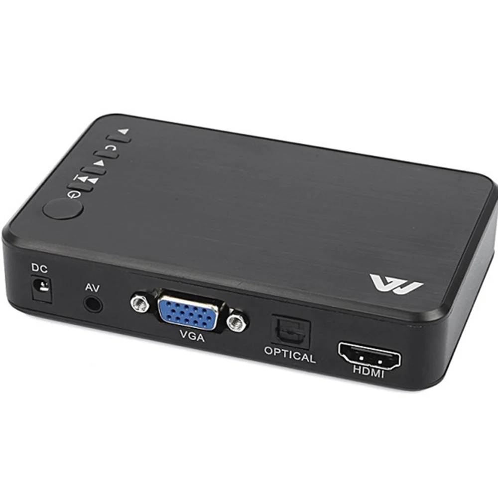 

HDD Media Player 1080P USB External Hdd Media Player With VGA SD Support MKV H.264 RMVB WMV Media Player for car HDDK6