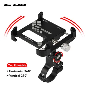 gub pro bike phone holder aluminum handlebar clip bicycle stand for 3 5 to 7 5 inch cycling bracket motorcycle accessories free global shipping