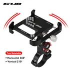 Велосипедный телефонный держатель GUB PRO, алюминиевый держатель на руль мотоцикла, подставка с зажимом для 3,5 до 7,5 дюймов, кронштейн для велосипеда, велосипедные аксессуары