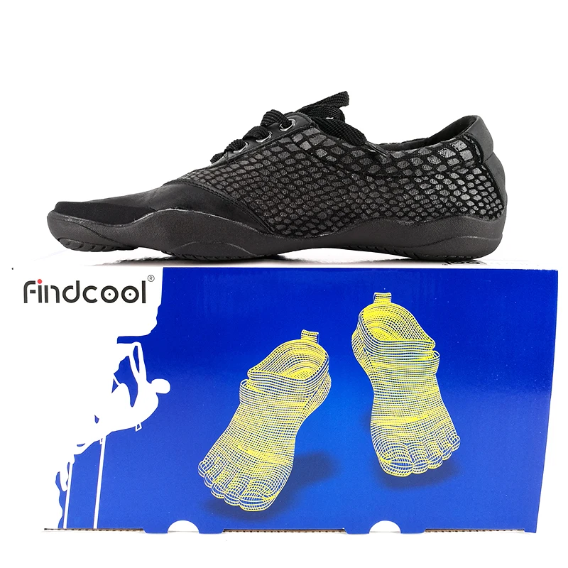 Findcool Мужская обувь с пятью пальцами для треккинга камуфляжная Нескользящая