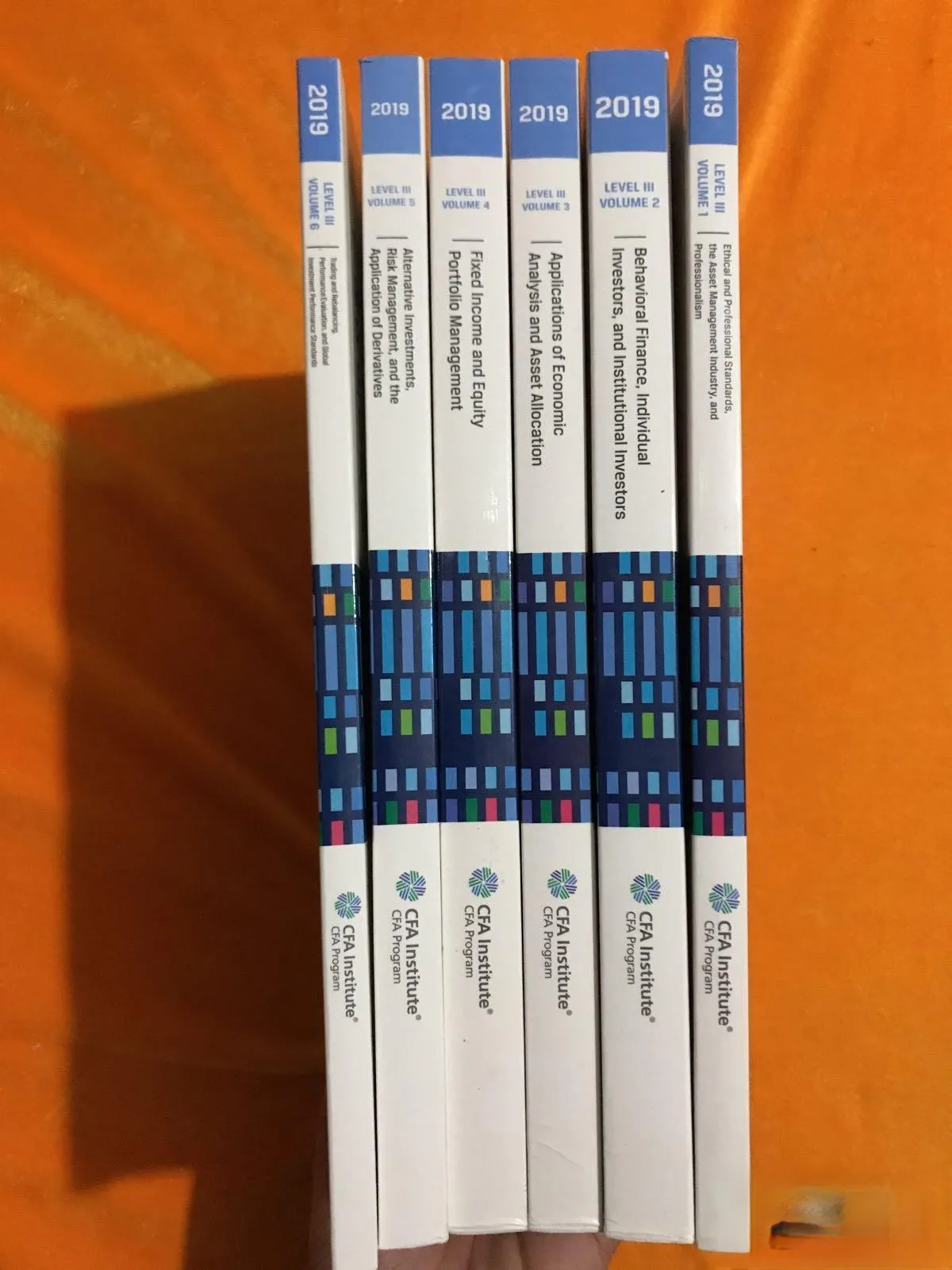 

2019 CFA Program Curriculum level Ⅲ [6 volumes in total, sold together]