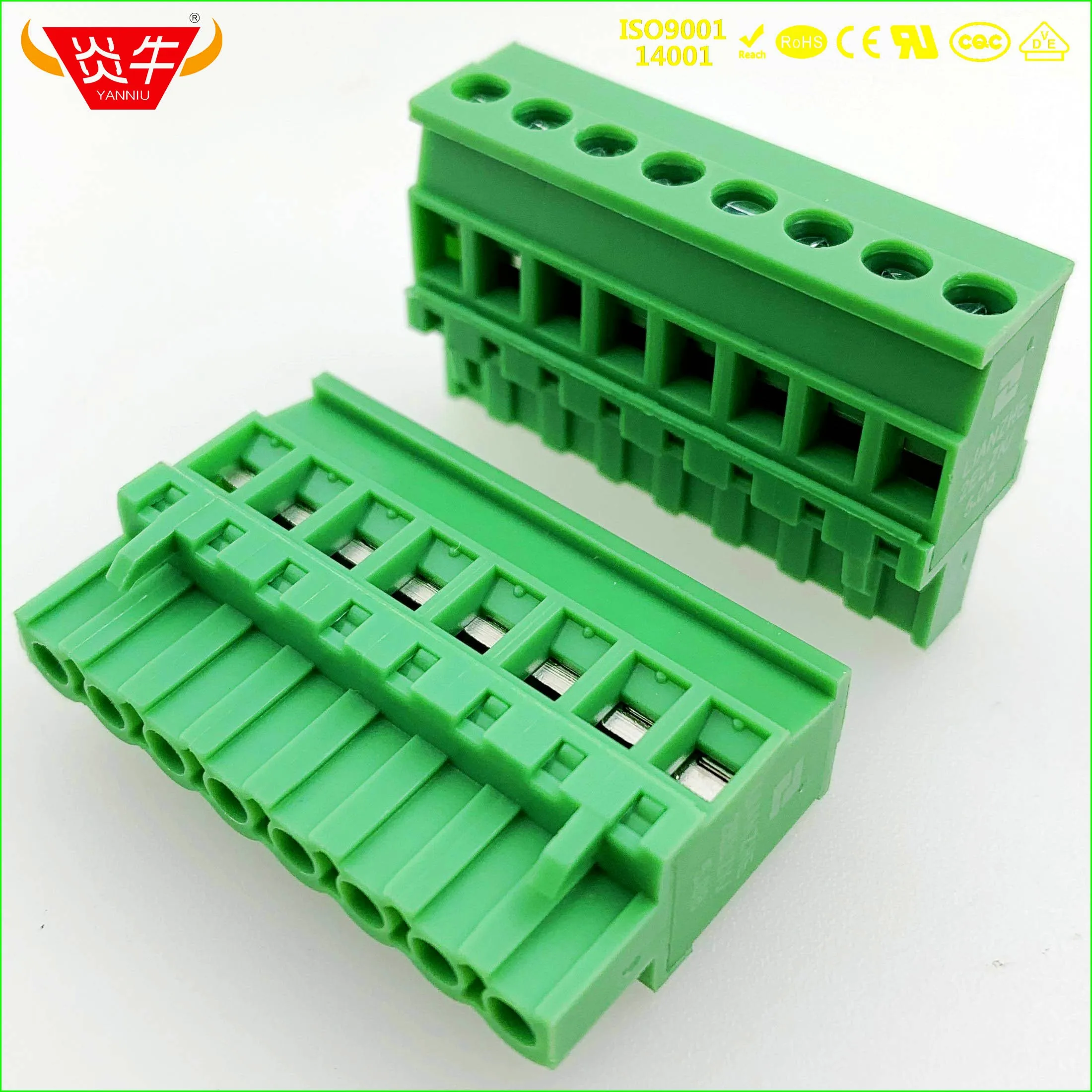 2EDGKA-5.08-8P KF2EDGKA 5,08 2P~ 12P разъем PCB плагин клеммный блок 2EDGK 5,08 мм 2PIN~ 12PIN MVSTBR 2,5 ST 1792249 PHOENIX контакт KEFA - Цвет: 2EDGKA-5.08-8P