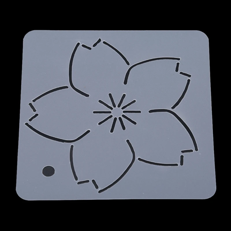 

9pcs/set Crimping Template Thorn Sub Embroidered Template Quilting Templates Patchwork Tools Handmade DIY Sewing Tool Set