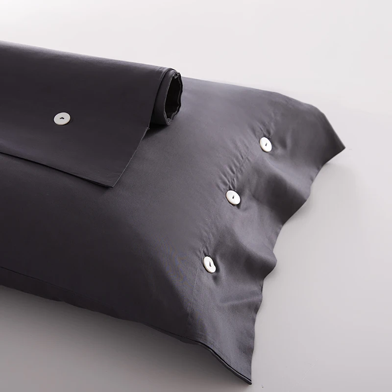 Комплект постельного белья из 4 предметов наволочка и пододеяльник египетского