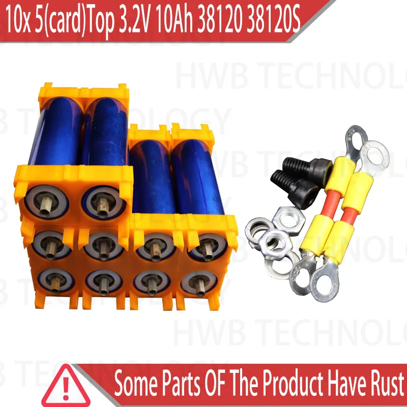 Велосипедная батарея LiFePO4 10x5 (карта) 3 2 в 10 А · ч 38120 с разъемом и винтом|battery cell|battery