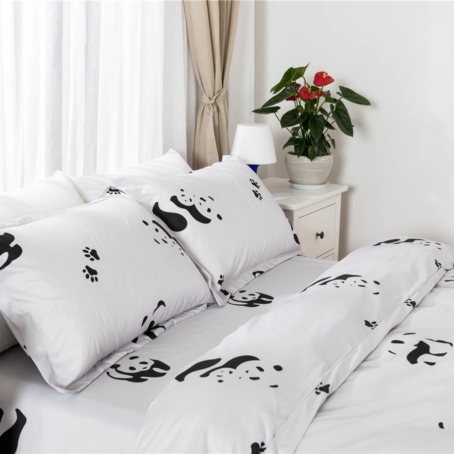 3 шт. Комплект постельного белья из пододеяльника и |