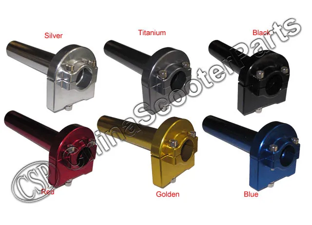 

CNC Alu Racing 7/8" Throttle Handle Lever Control 22mm Handlebar ATV Scooter Dirt Pit Bike