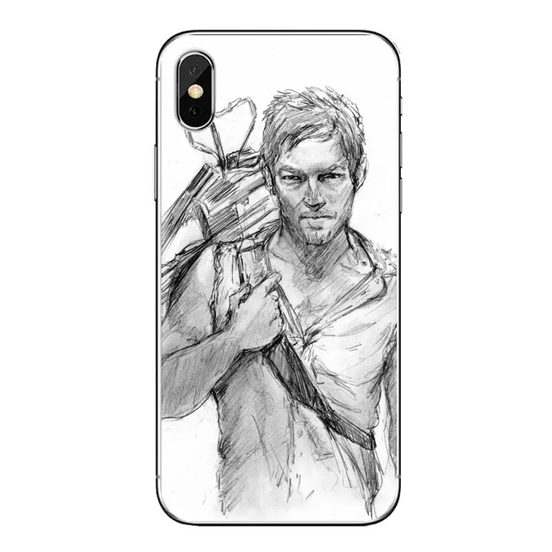 Дэрил Диксон Норман Ходячие мертвецы мягкий телефонный чехол TPU для Oneplus 3T 5T 6T Nokia 2 3 5 6 8 9 230 3310 2.1 3.1 5.1 7 Plus 2017 2018 on.