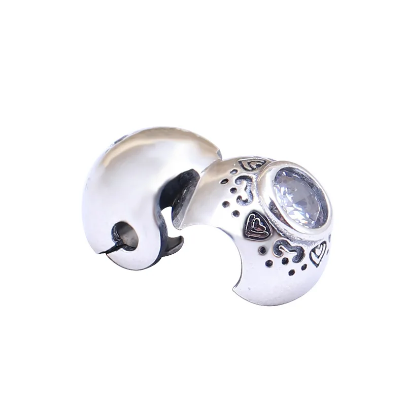 

Authentic 925 Sterling Silver Pan Bracelet Creative Princess Latin Simple Personalized Bracelet Fit Diy Charm Women Jewelry