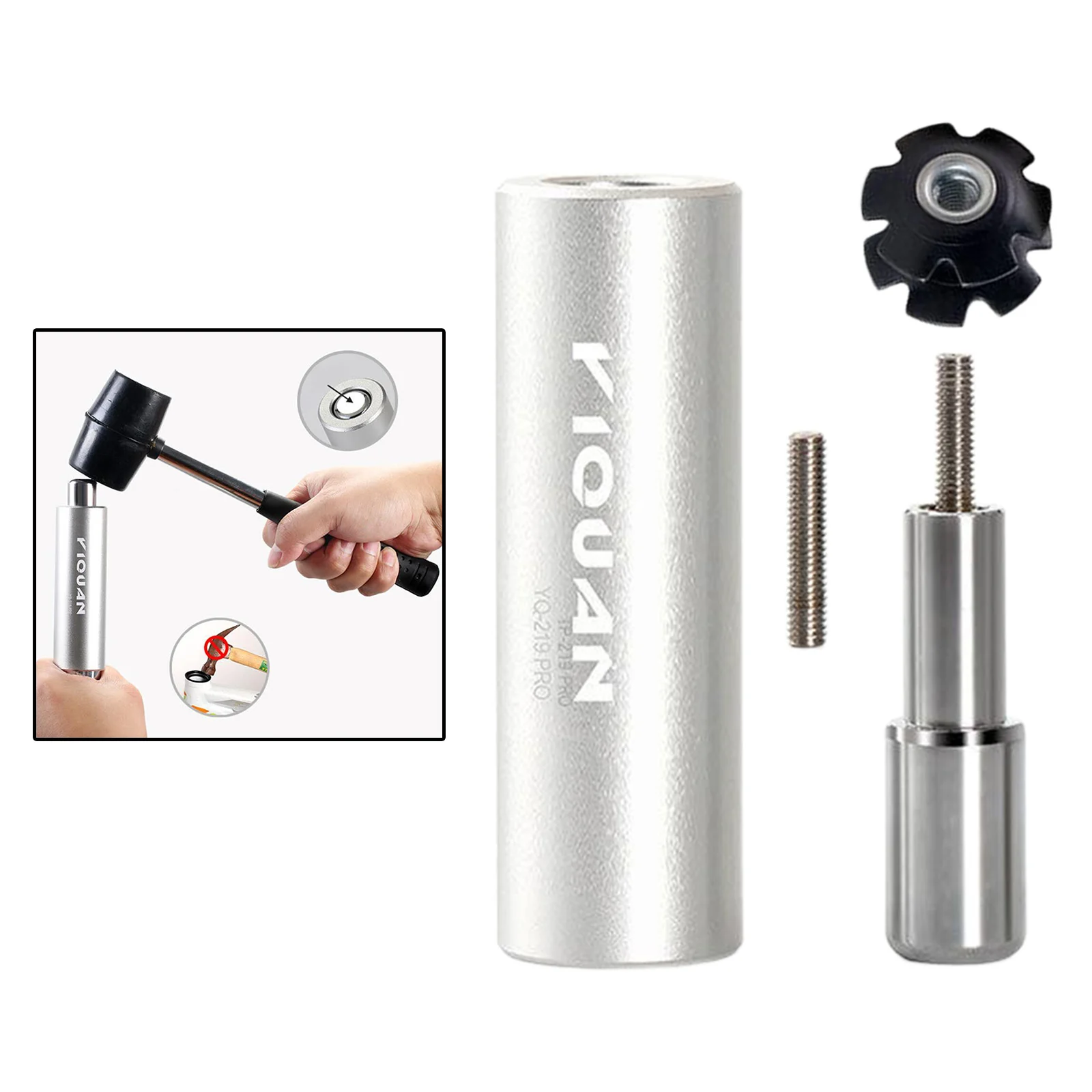 

Bike Headset Driver Installer Threadless 22.2/25.4/28.6mm Star Nut Setter