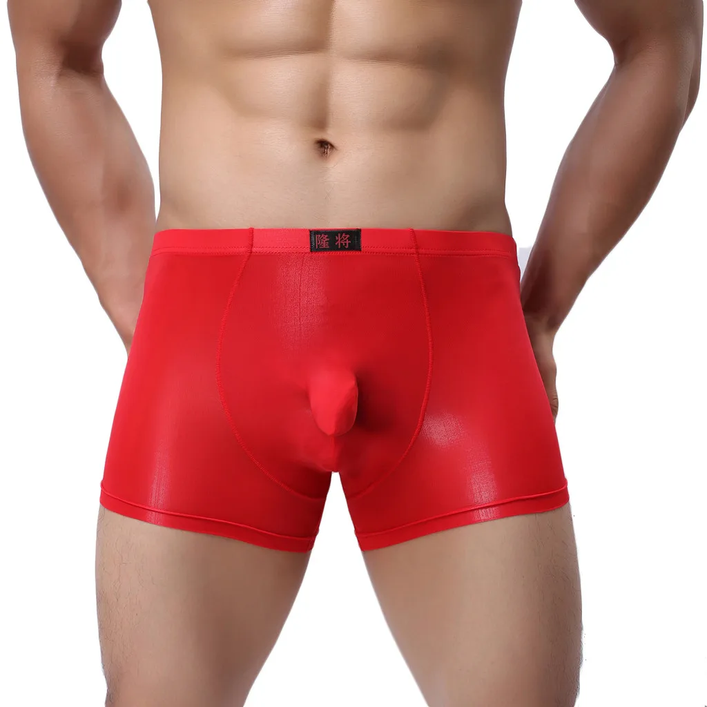 Men's Underwear Boxer Underpants Knickers Transparent Bulge Pouch Shorts Sexy Breathable Underpants Underwear Boxer Mens Panties