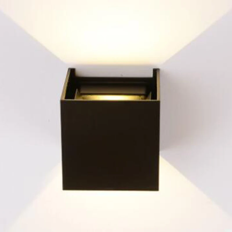 GLW настенный светильник бра для помещений белый теплый/белый современный ночной