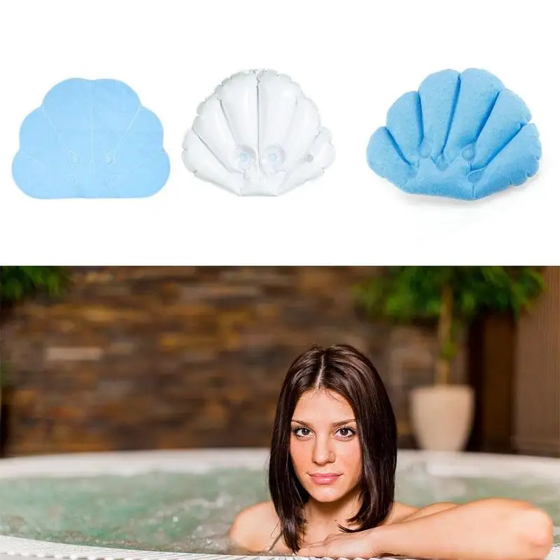 Бытовой надувной спа часы с чашкой на присоске для ванной ванна ПВХ оболочке шеи