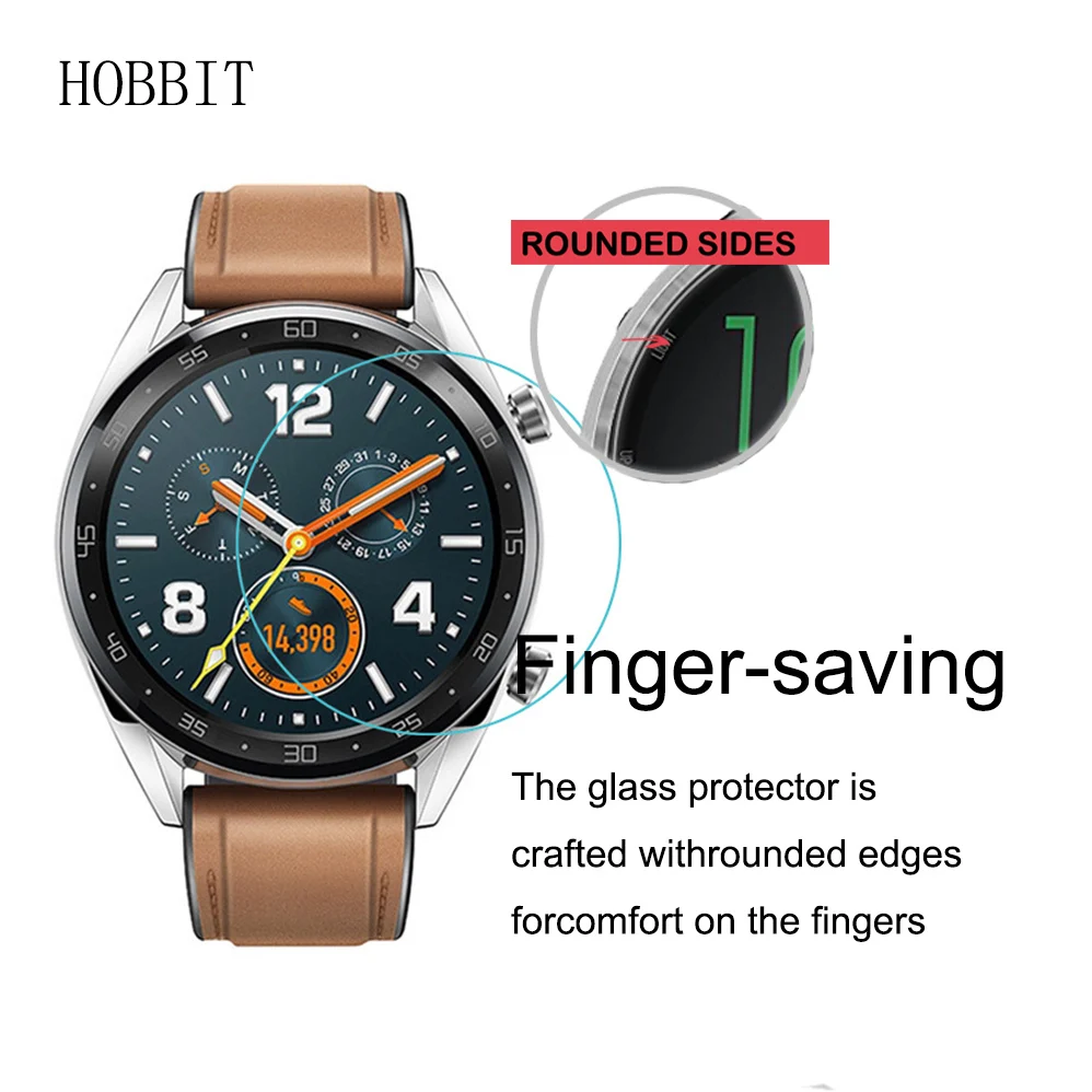 Для huawei Watch TG Smart Watch 0,3 мм 2.5D 9H прозрачное закаленное стекло Защита экрана против царапин Смарт-часы, пленка для Honor Magic