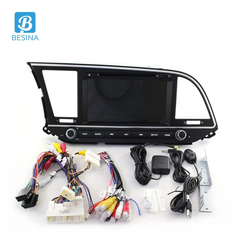 Автомобильный dvd-плеер Besina Android 10 для Hyundai Elantra 2016 2017 2018 2 Din радио GPS-навигация