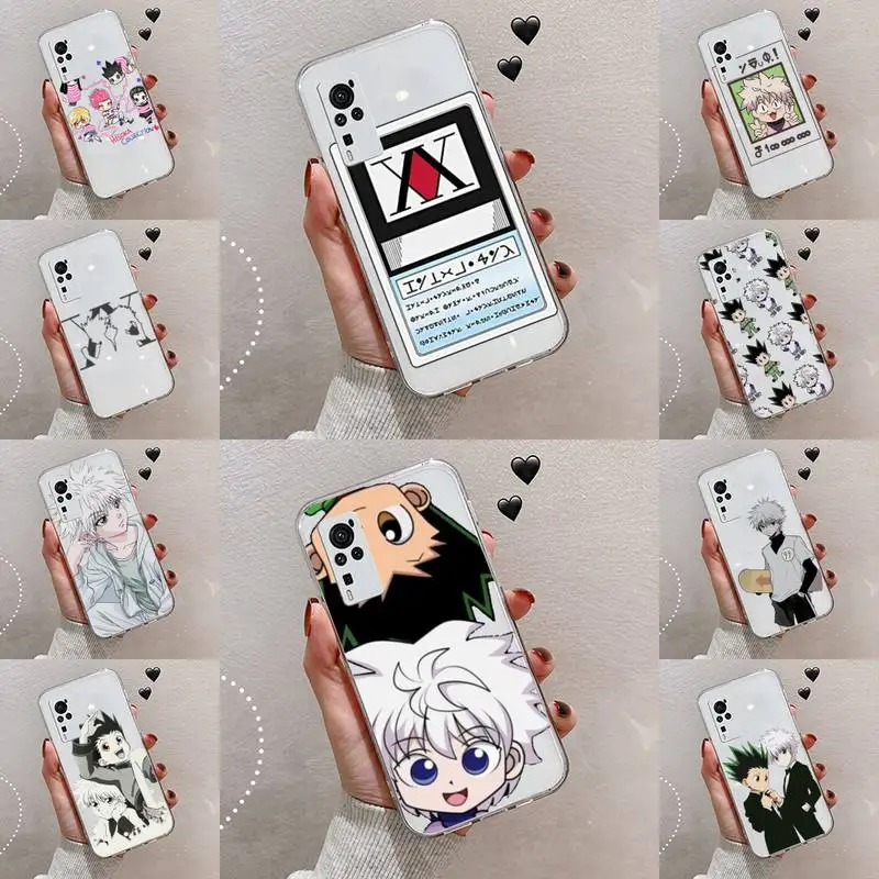 

Hunter X hunter Phone Case Transparent For VIVO NEX V Z Y X 17 15 11 9 6 5 3 1 i S MAX PRO X 20SE Soft TPU Mobile bags