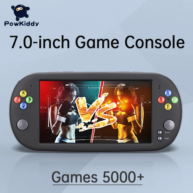 

Powkiddy X16 Game Console 7 inch Hand held Classic Retro Video Game Player Portable Video Player Children's Gift Toy Gaming