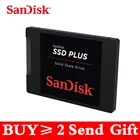 SanDisk 1 ТБ SSD PLUS 240GB 2,5 жесткий диск 480GB Внутренний твердотельный диск SATAIII 120GB для ноутбука 100% оригинал