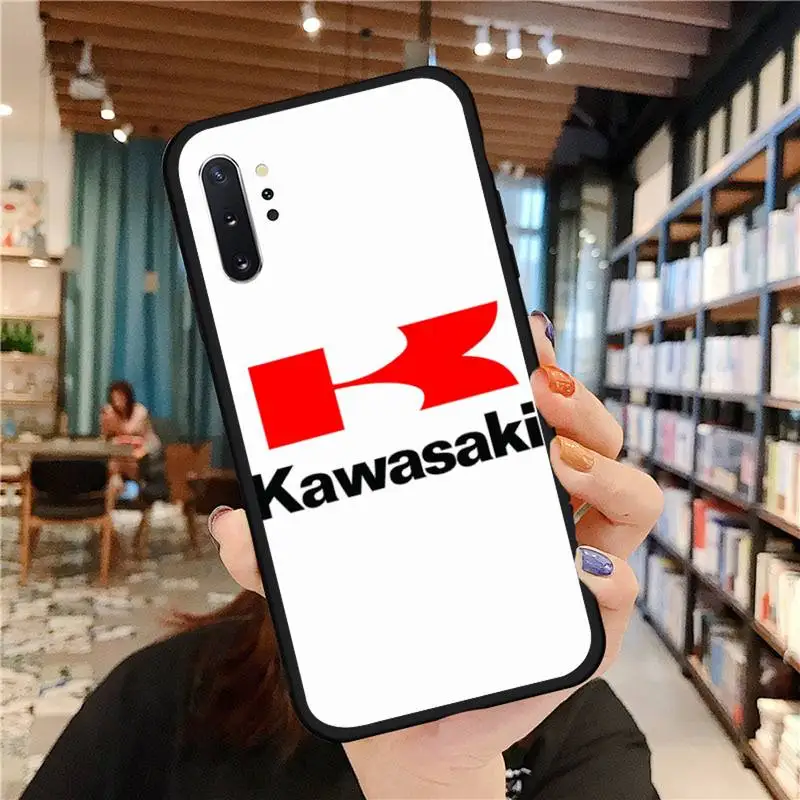 

Japanese brand Kawasaki moto phone case for Samsung A50 A51 A71 A20E A20S S10 S20 S21 S30 Plus ultra 5G M11 funda cover