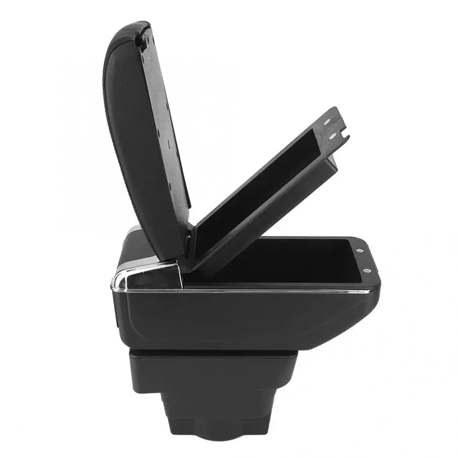 Автомобильный ящик для хранения центральный подлокотник с подстаканником