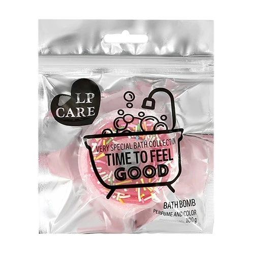 Bath LP CARE 181582 Подружка Podrujka Podruzhka Podrugka Podrygka bomb Donut soothing pink 100g Bubble Ball Bubbling ball-bath |
