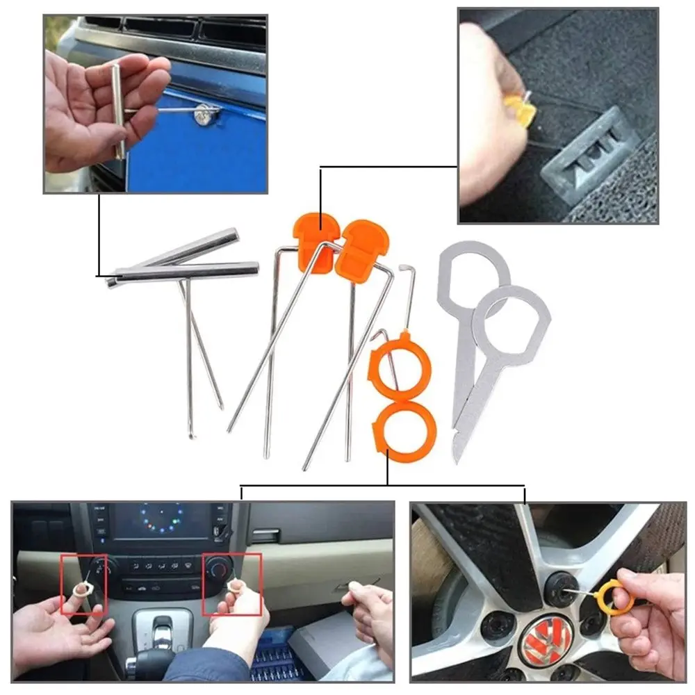 Removal Pry For Auto Vehicle Open Installer Tool Car Radio Door Clip Dash Audio Panel Trim |