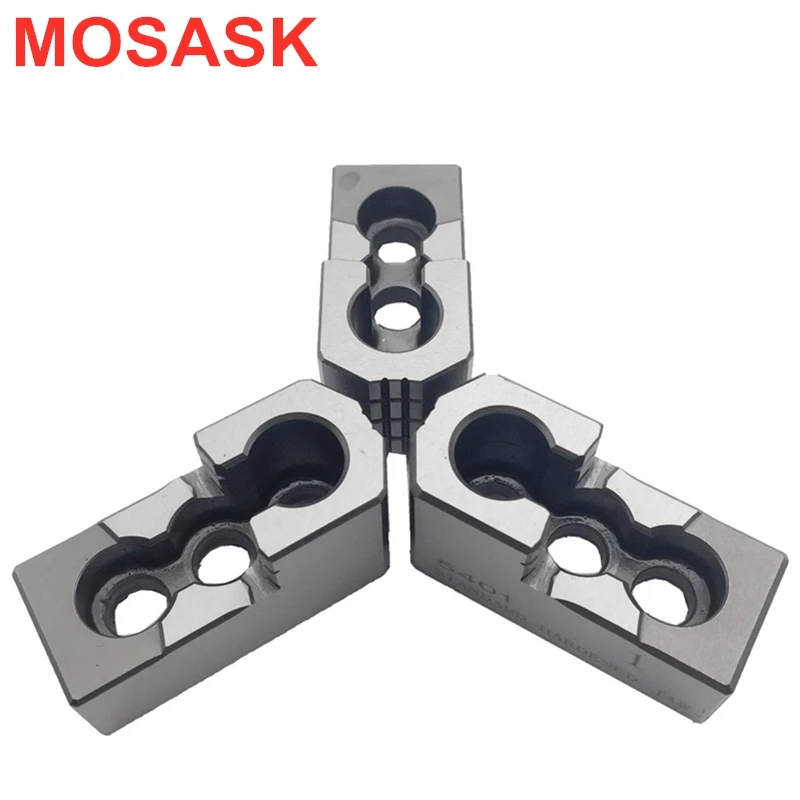 Mocask 5 6 8 10 дюймов токарный станок с ЧПУ аксессуары Стандартный полый цанговый гидравлический жесткий челюсти