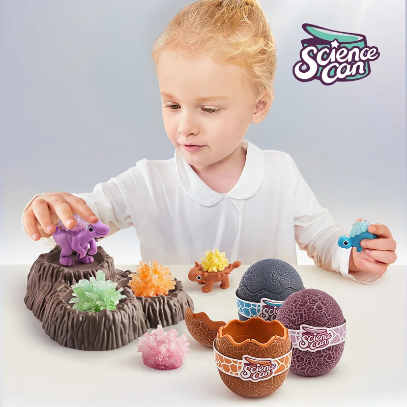 

Science CansteamCrystal Growth Dinosaur Chemical Incubation Egg Inquiry Experiment for Childrenbuilding Blockstoy