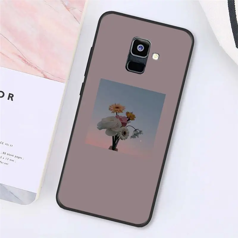 Чехол для телефона Babaite с красными желтыми розовыми цветами в эстетике Samsung Galaxy A7