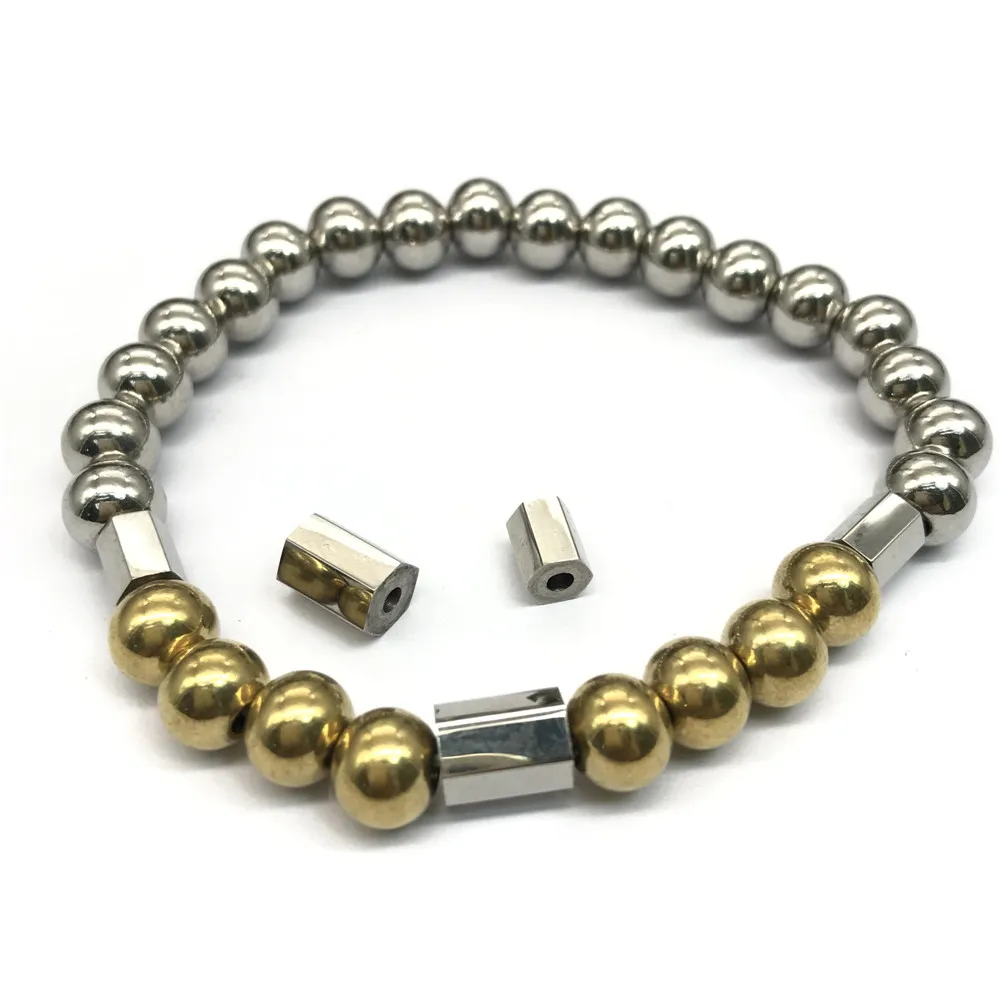 

2 мм лошадь из нержавеющей стали 316l Европейский твердый многоугольник бусины-разделители Подвеска для DIY браслета аксессуары для изготовления ювелирных изделий