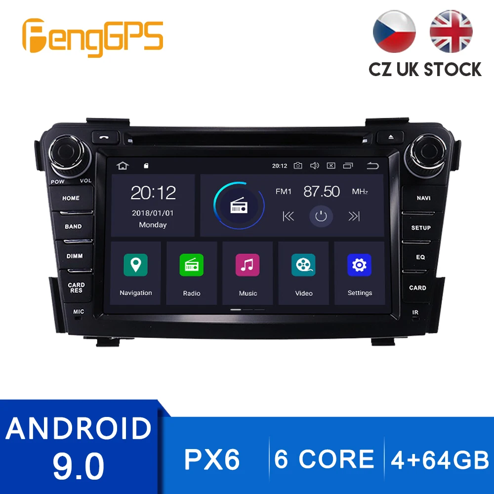 Android 10 0 CD DVD плеер для Hyundai I40 I 40 2011 2016 мультимедийное головное устройство Авто