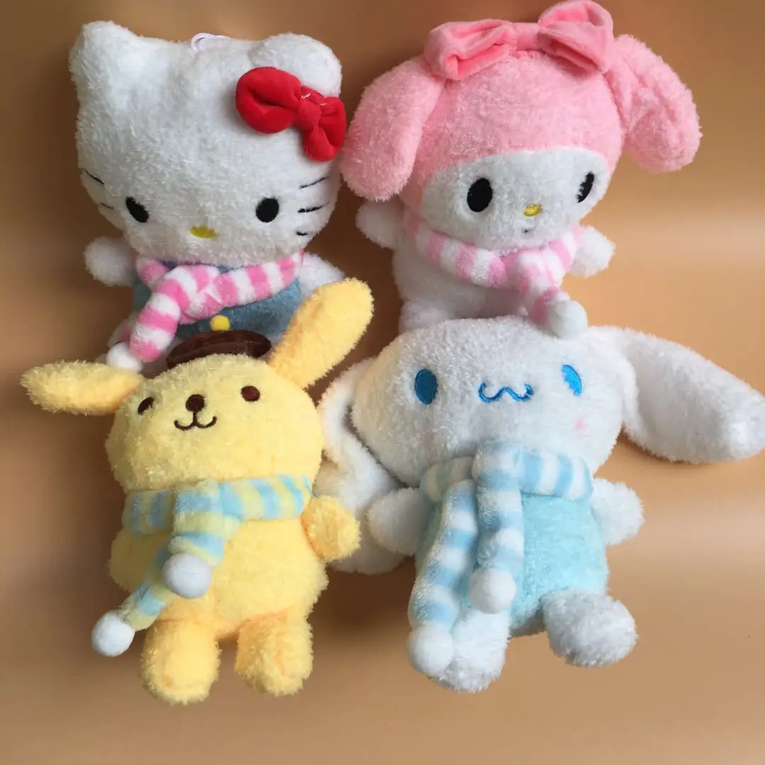 

4 шт., плюшевые игрушки «Моя Мелодия Китти»