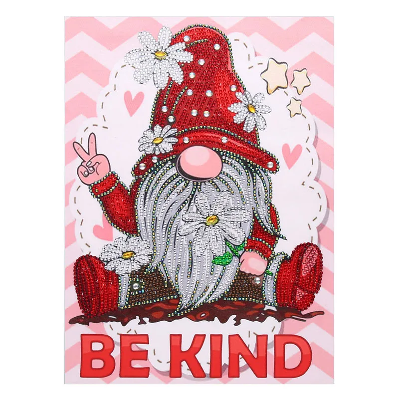 

Gnome 5D Diamond Painting Kit Cartoon DIY Mosaic Figure Special Shaped Diamonds Picture of Rhinestones Creative Gift Home Decor