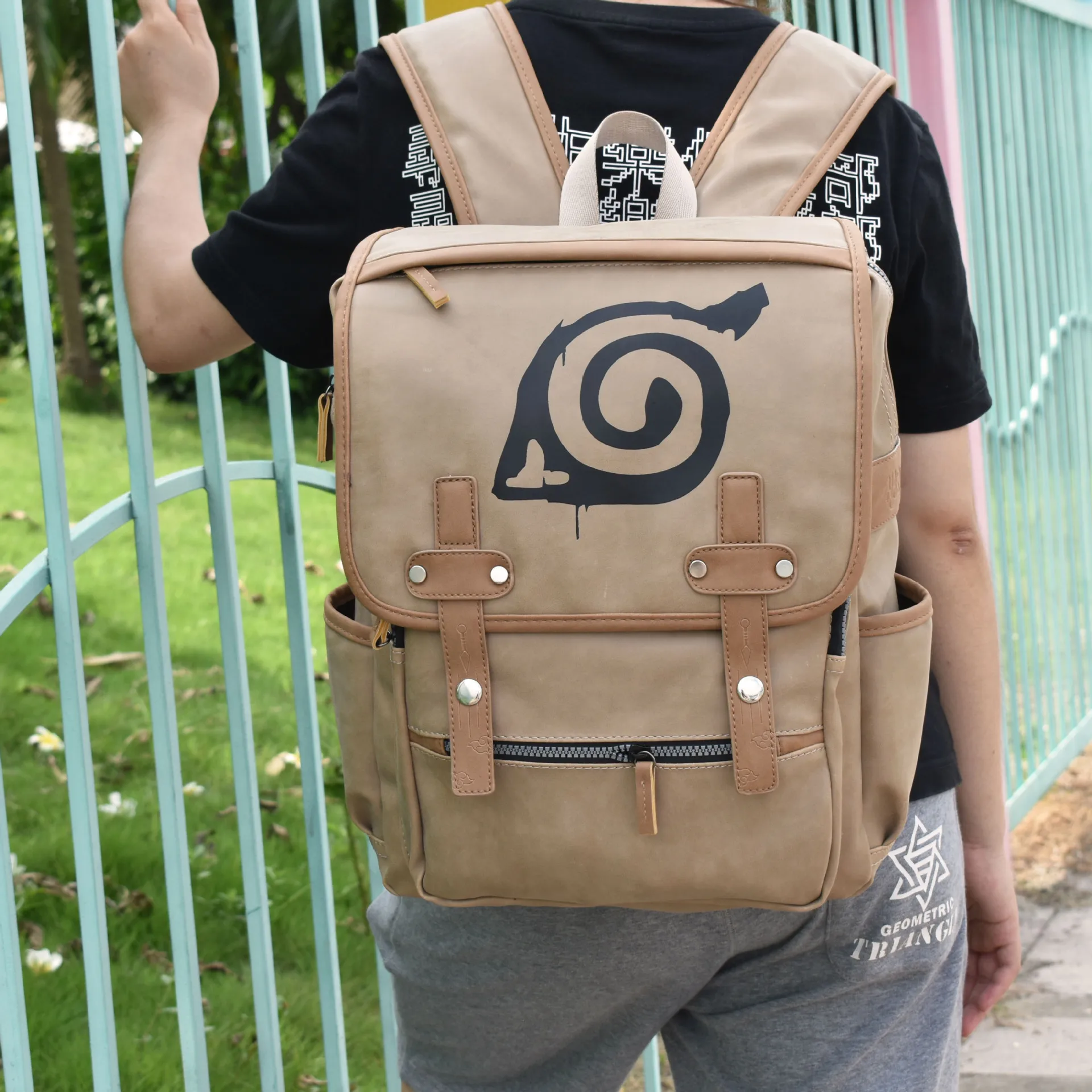 Цельнокроеный школьный рюкзак для косплея Тоторо из и гирляндный хвост атака на