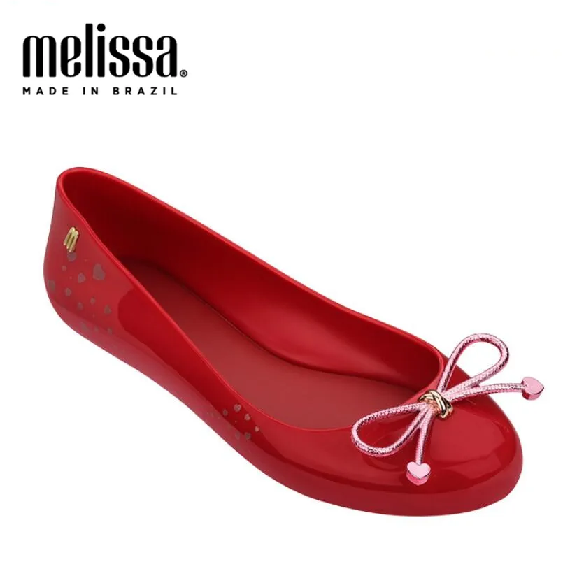 Женские сандалии желе Melissa Ultragirl Elements с бантом модная обувь для взрослых новинка