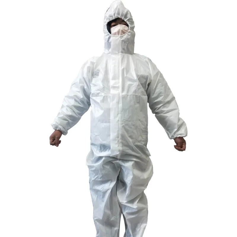 Одноразовая Антибактериальная защитная одежда пыленепроницаемый комбинезон