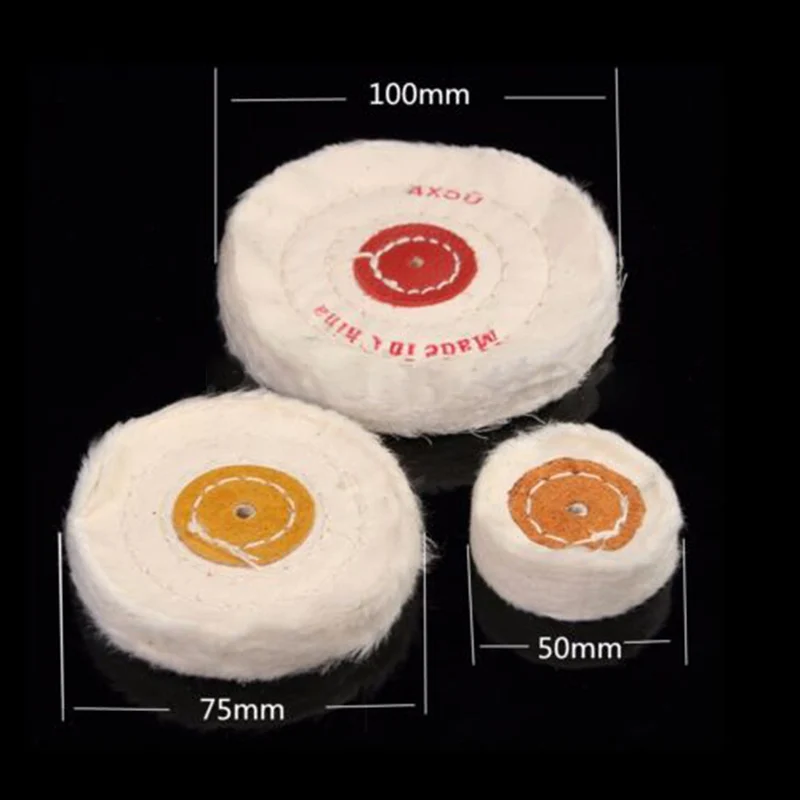 Пластиковый набор полировальных колес 8x6 мм купольный Кубок цилиндрический