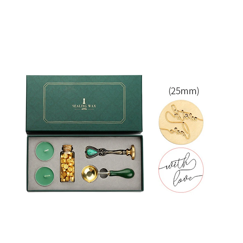 Набор для запечатывания свадебного воска воск надпись Thank You погружения в горшок