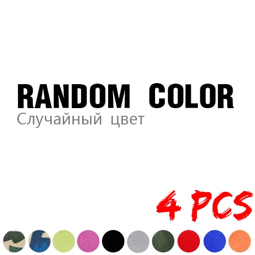 4pcs-Random Color Эластичный Бандаж для рыболовной удочки, аксессуары, многоразовая удочка для ловли карпа, направляющее кольцо, держатель, ремень, подтяжки - Цвет: 4pcs-Random Color
