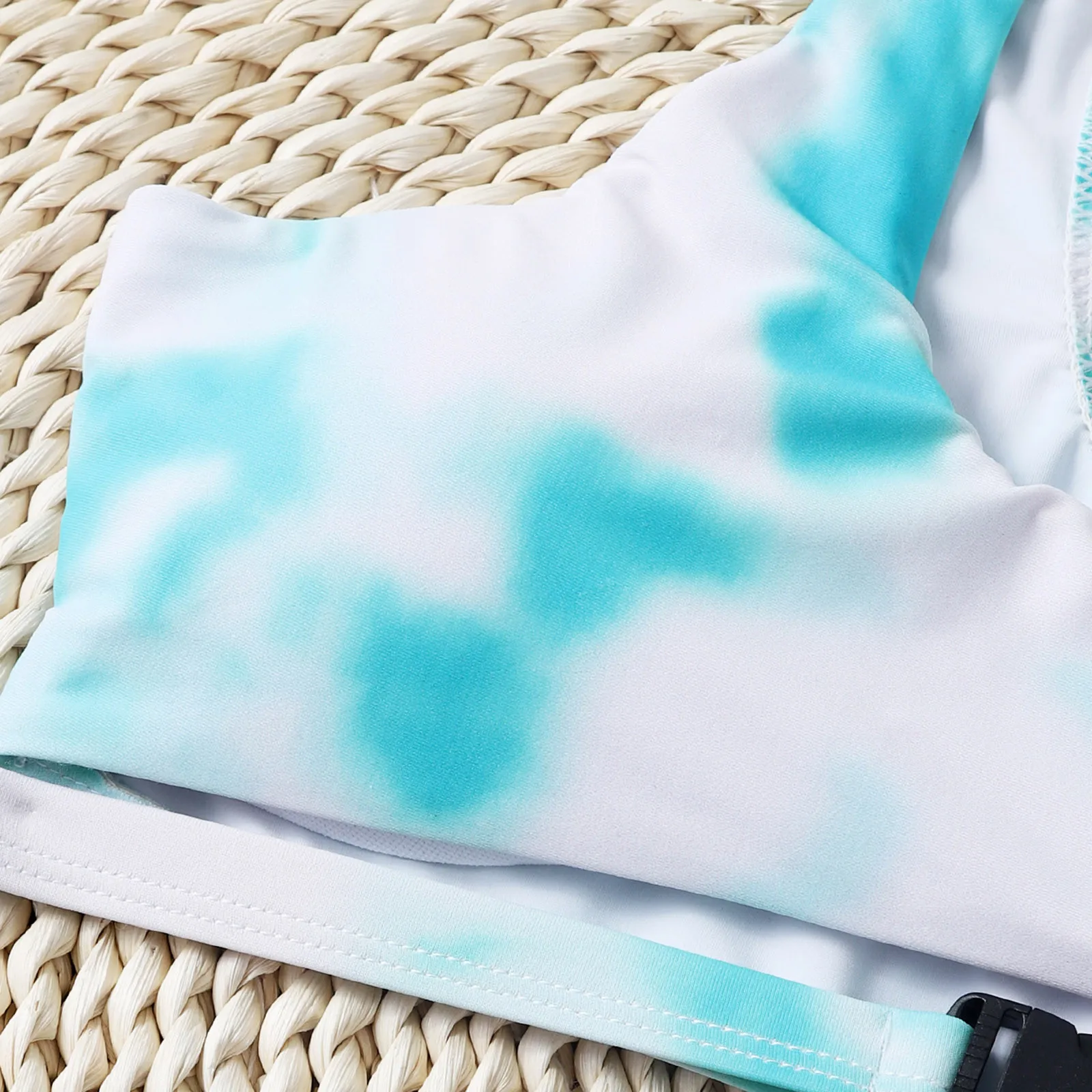 Сексуальное бикини с вырезами однотонный купальник сексуальное стальной