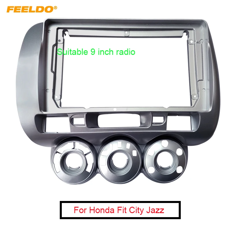 Переходник для автомобильной стереосистемы FEELDO (LHD) 9 дюймов 2DIN DVD-панель рамка