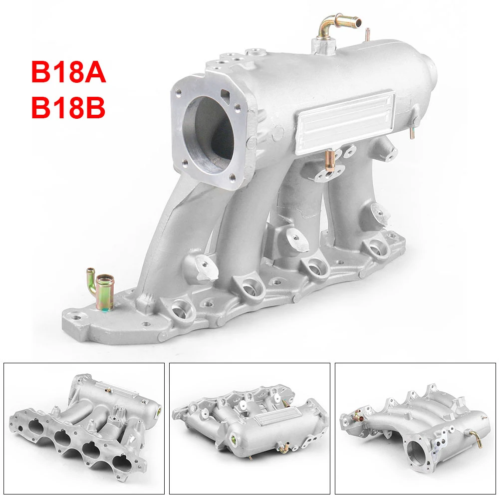 Гоночный впускной коллектор мощности для ACURA Integra 90 01 RS LS GS B18A B18B|Впускной