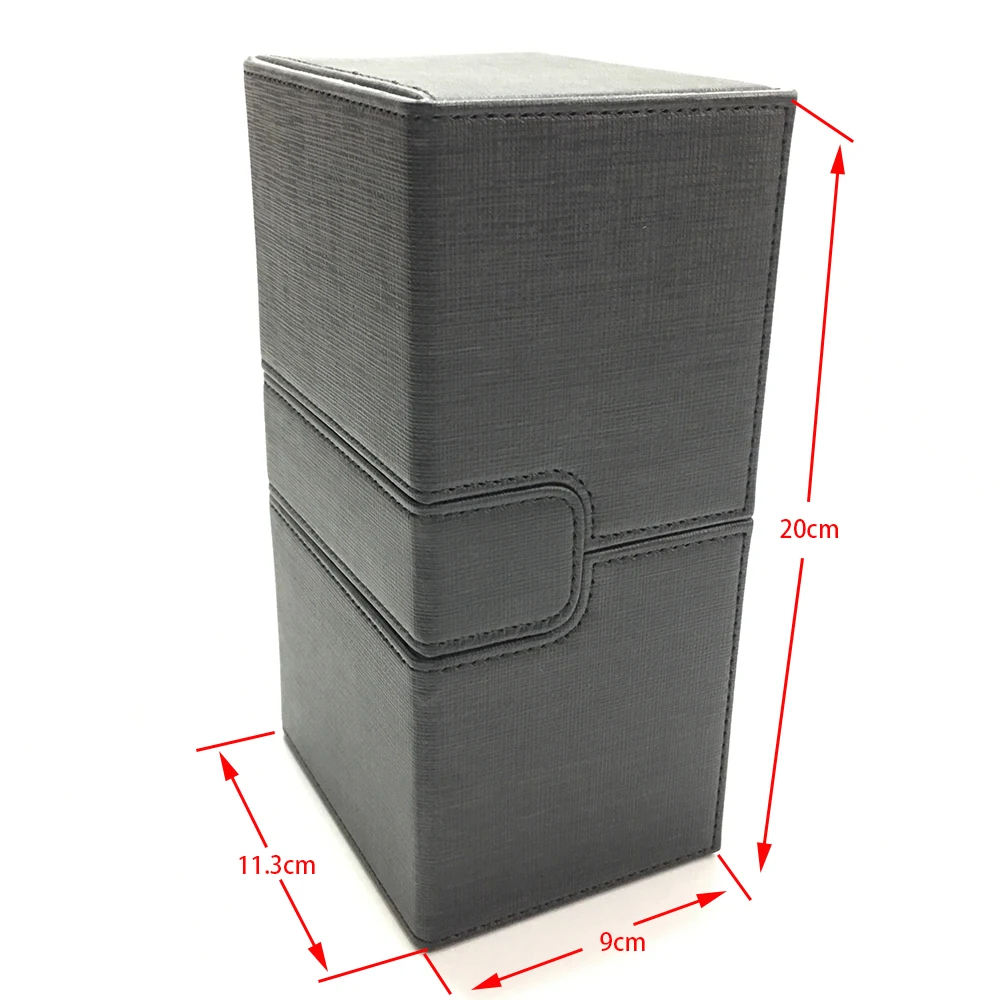 

Extra Large trading cards box board game card case container collection for Pokemon CCG MTG TCG Magic Board Game Cards